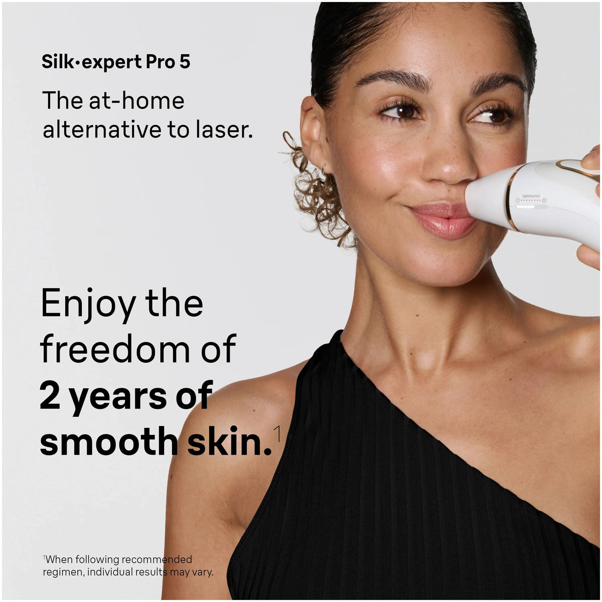 Braun Silk·expert Pro 5 IPL: Alternative to Laser Hair Removal with 2 Caps and Leather Pouch, PL5157