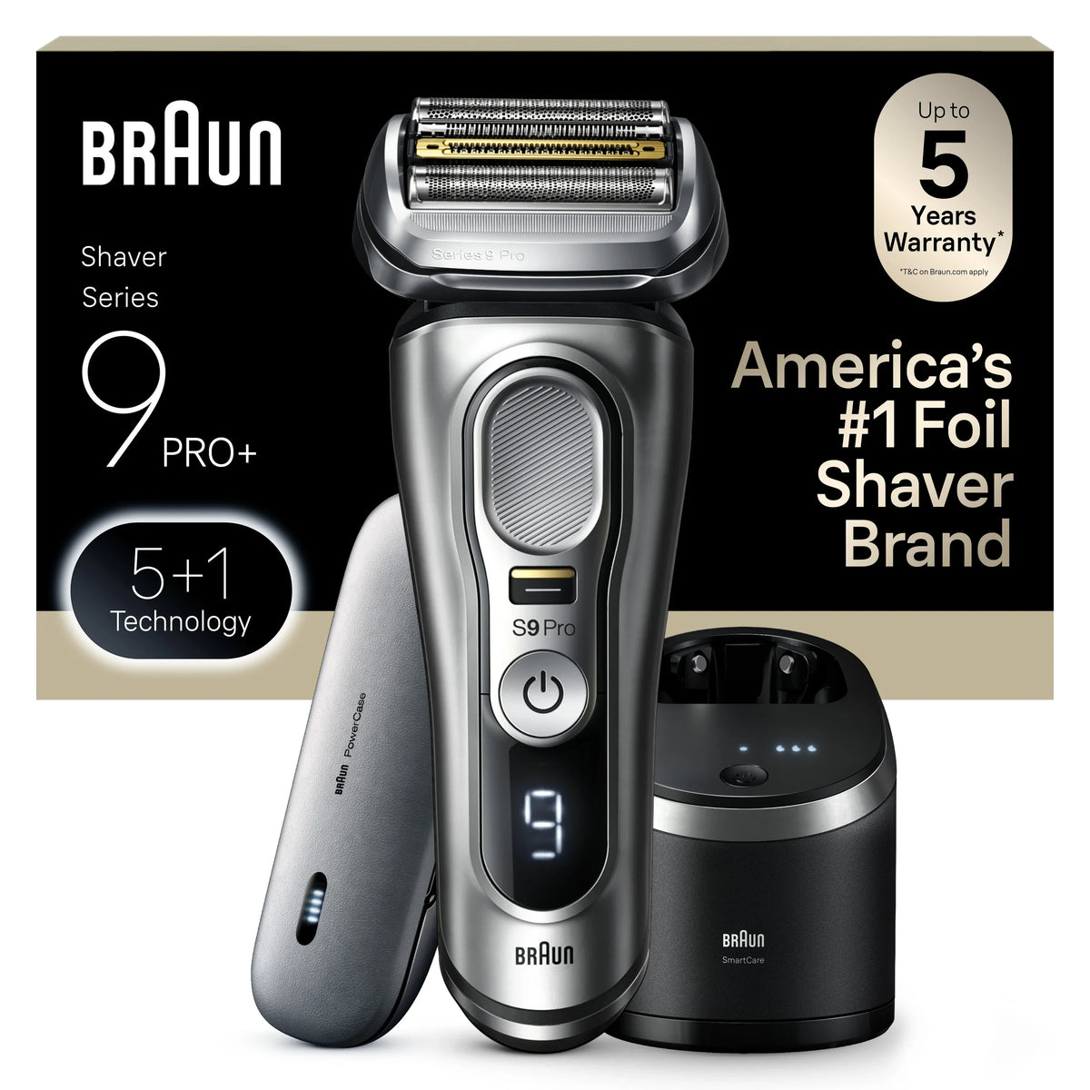 Series 9 Pro Electric Shaver with PowerCase, 9477cc